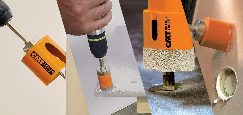 Korunkové vrtáky CMT | Vykružovány pro profíky
