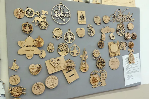 Výrobky studentů školy v Krásně nad Kysucou