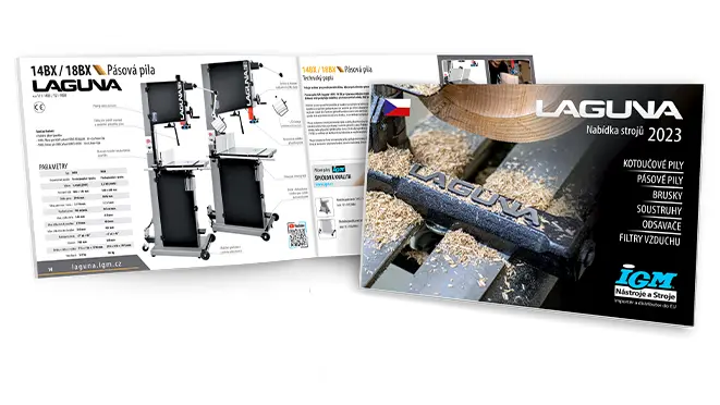 Nabídka strojů LAGUNA 2023
