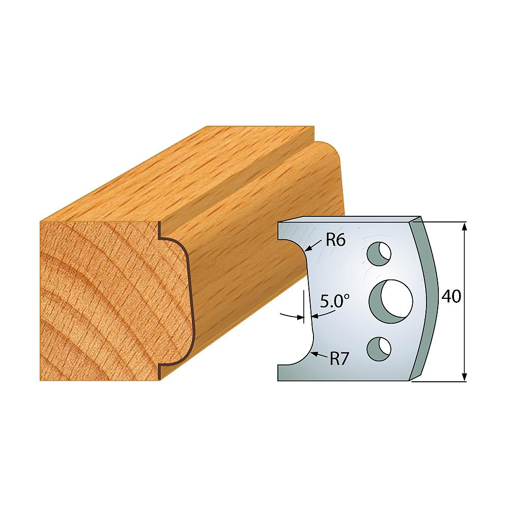 IGM profil 002 - pár nožů 40x4mm SP F026-002