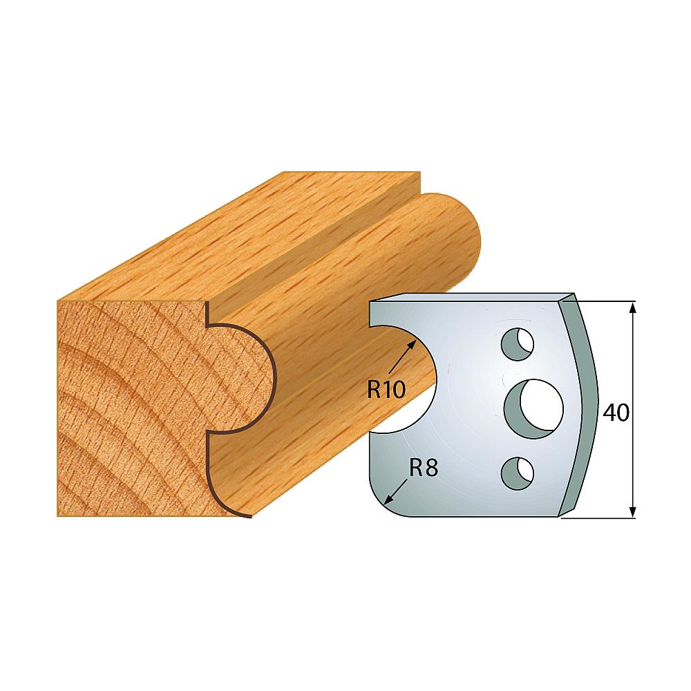 IGM profil 004 - pár nožů 40x4mm SP F026-004