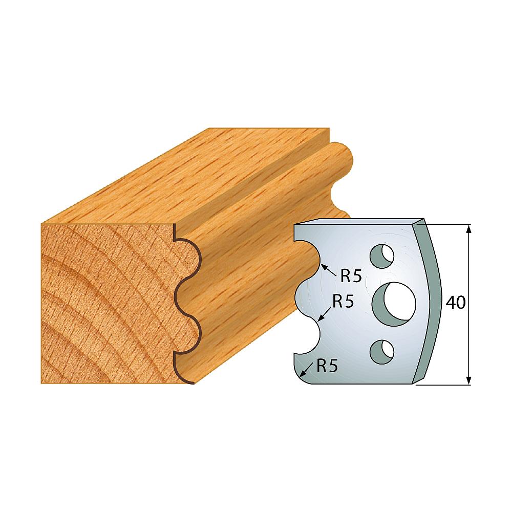 IGM profil 006 - pár nožů 40x4mm SP F026-006