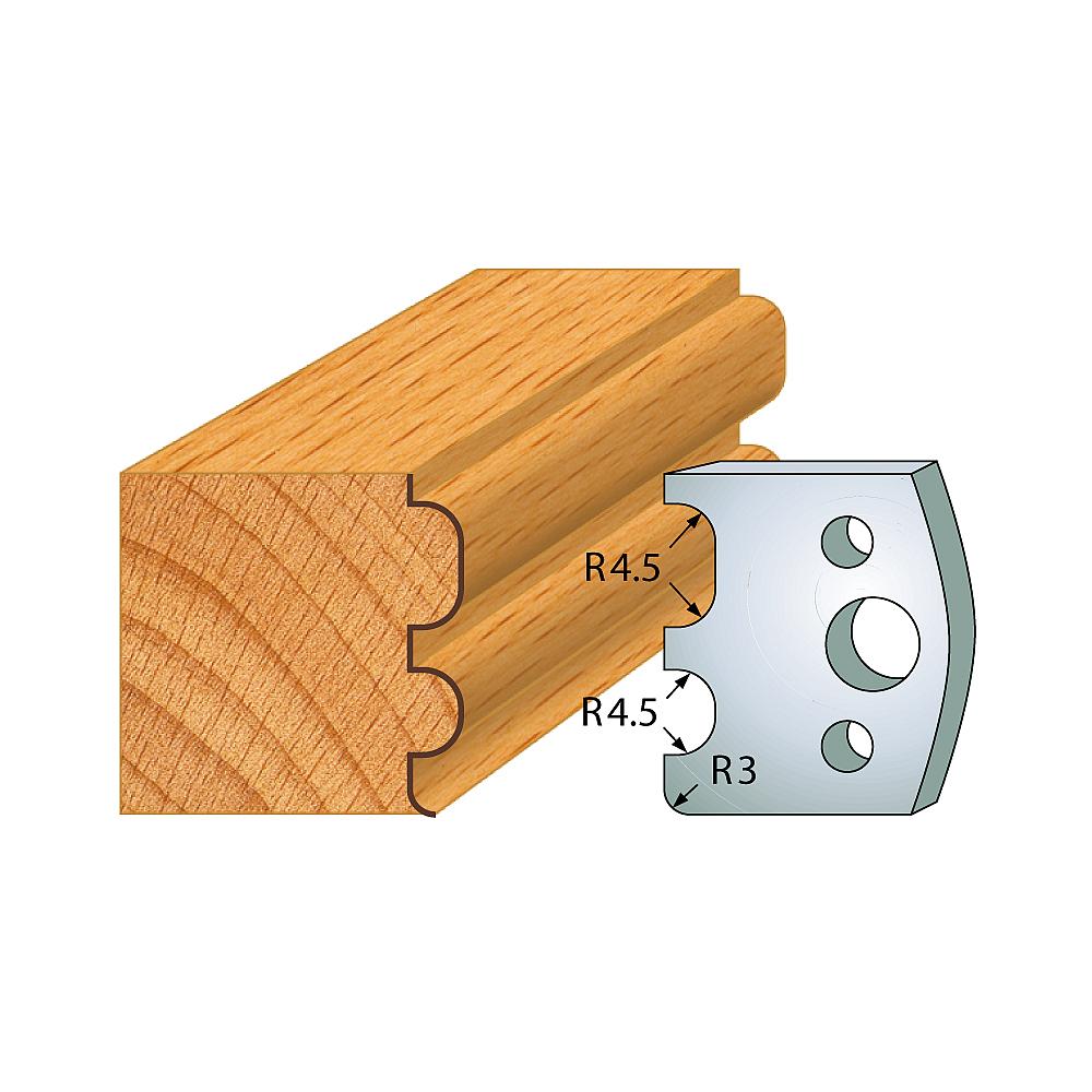 IGM profil 007 - pár nožů 40x4mm SP F026-007