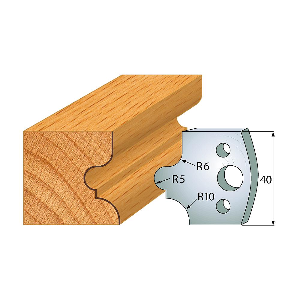 IGM profil 012 - pár nožů 40x4mm SP F026-012