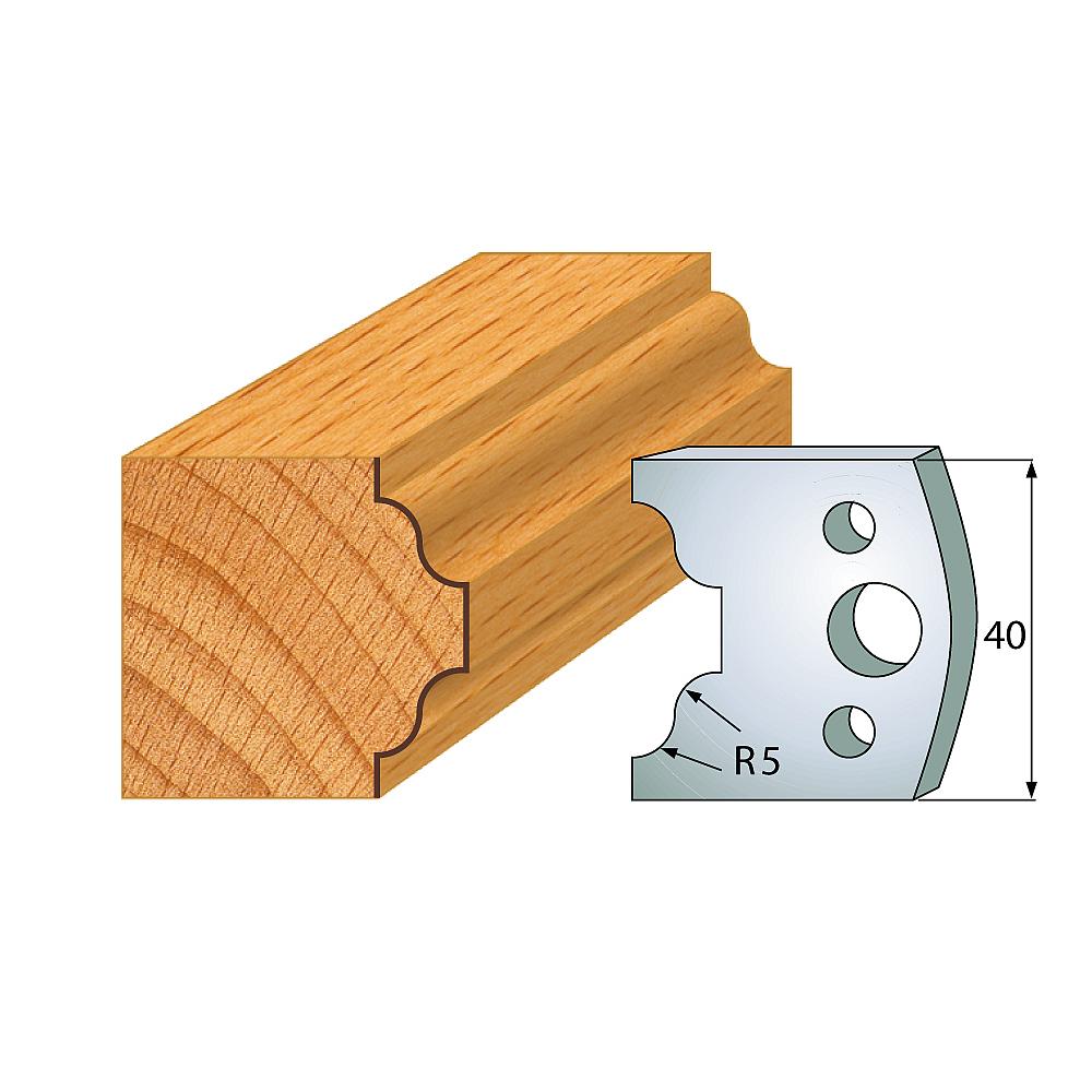 IGM profil 025 - pár nožů 40x4mm SP F026-025