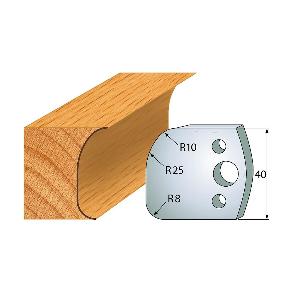 IGM profil 062 - pár nožů 40x4mm SP F026-062