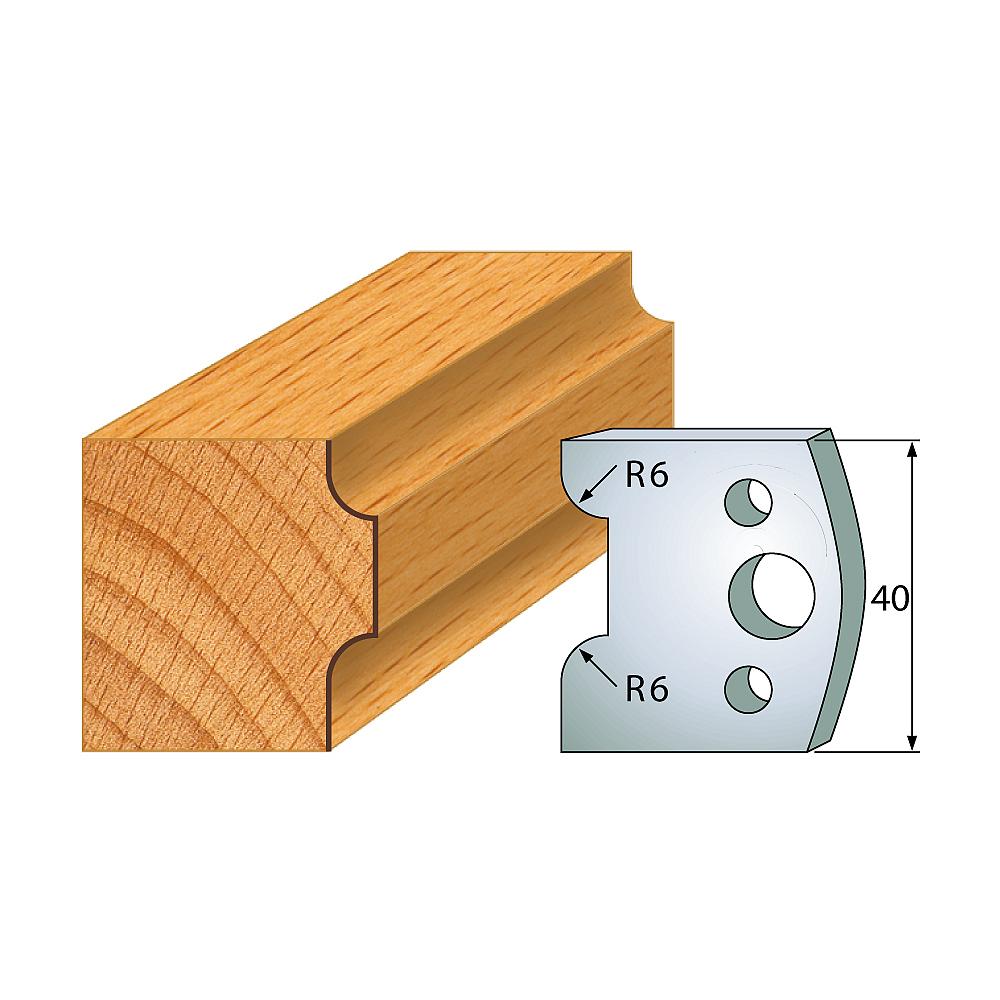 IGM profil 063 - pár nožů 40x4mm SP F026-063