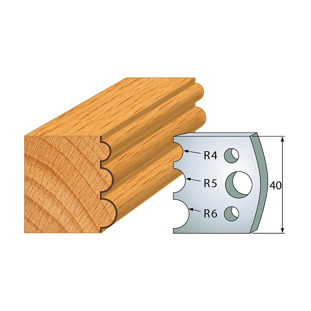 IGM profil 090 - pár nožů 40x4mm SP F026-090