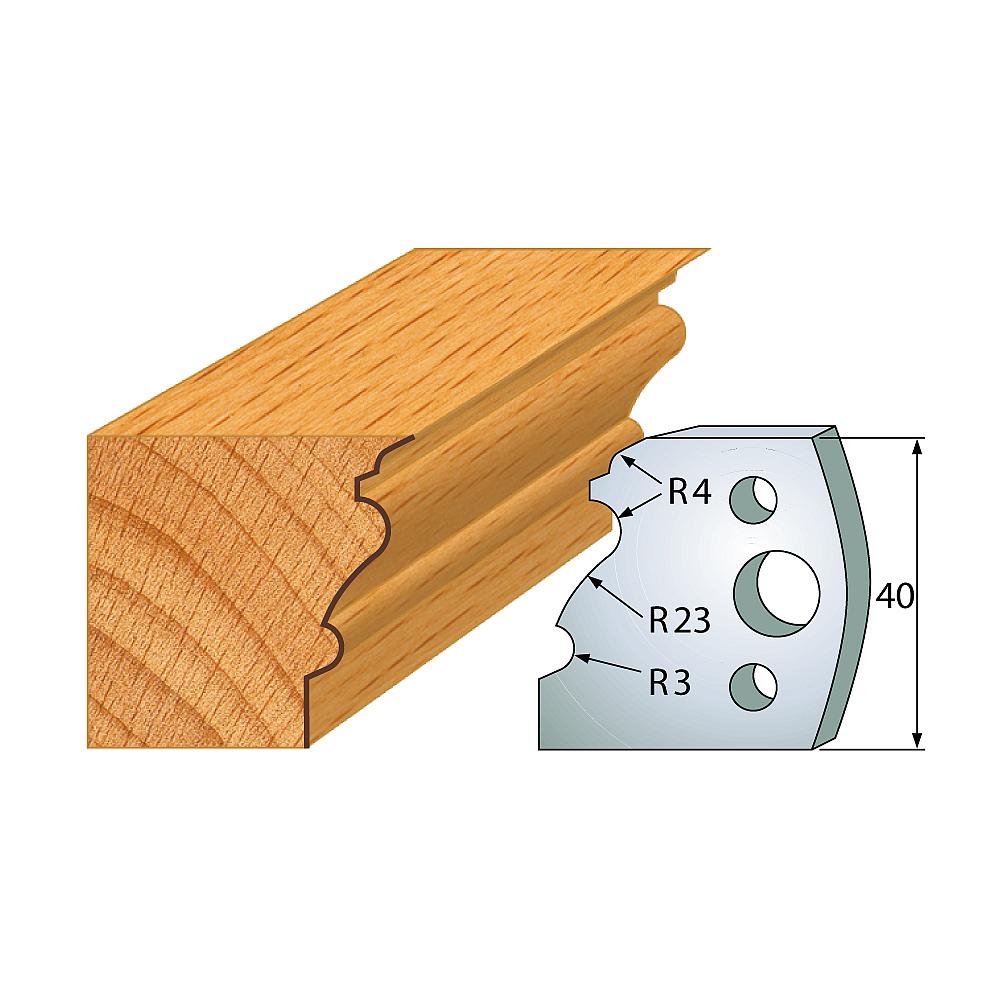 IGM profil 103 - pár nožů 40x4mm SP F026-103