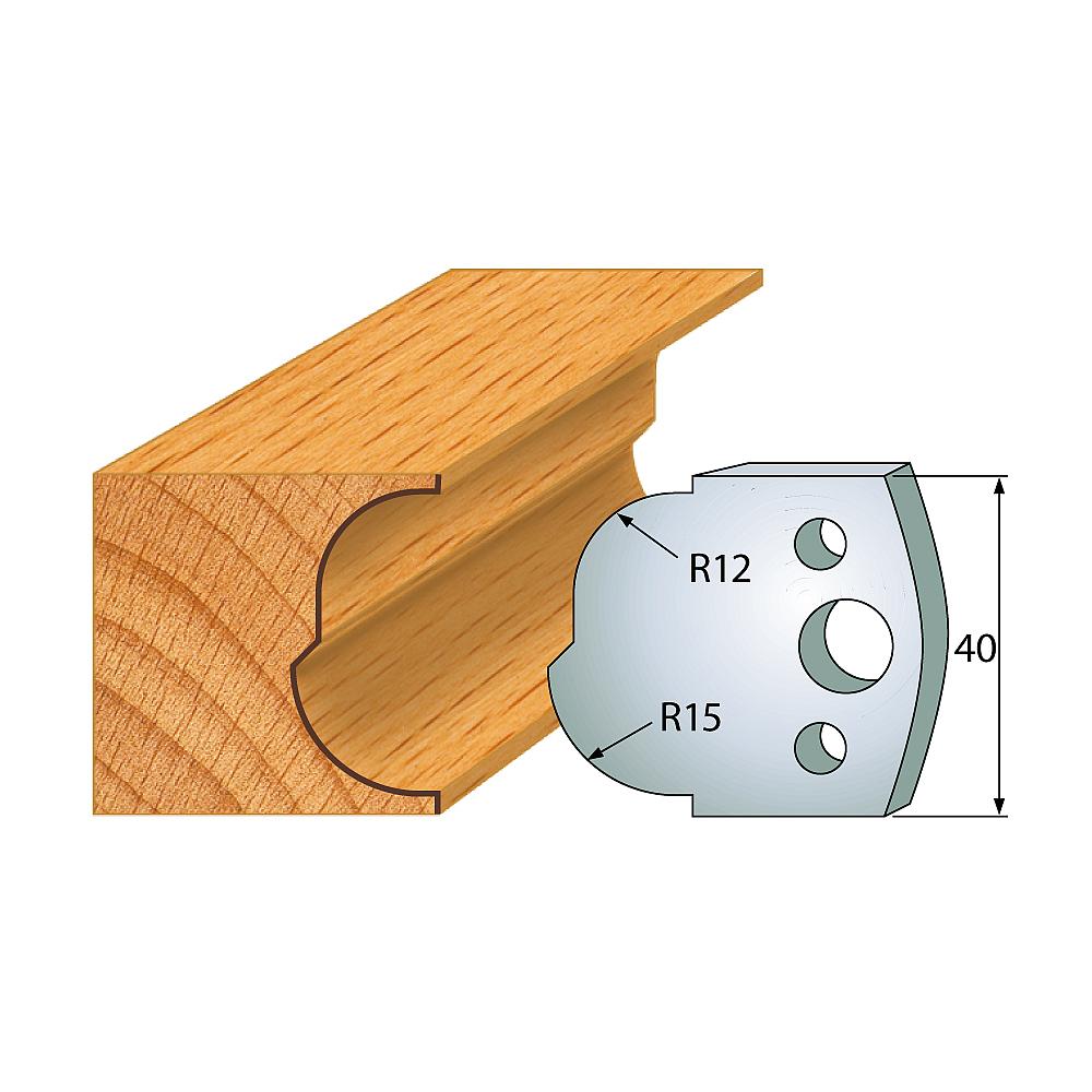 IGM profil 115 - pár nožů 40x4mm SP F026-115