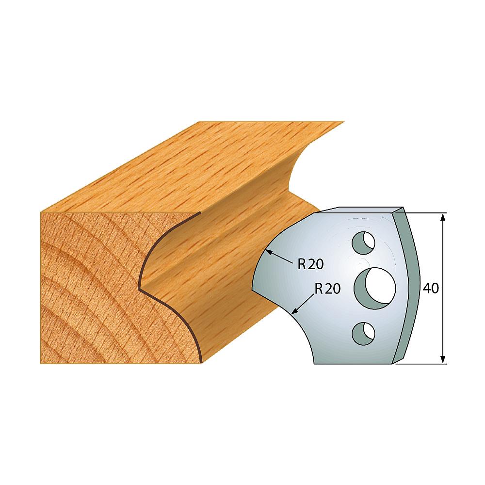 IGM profil 120 - pár nožů 40x4mm SP F026-120