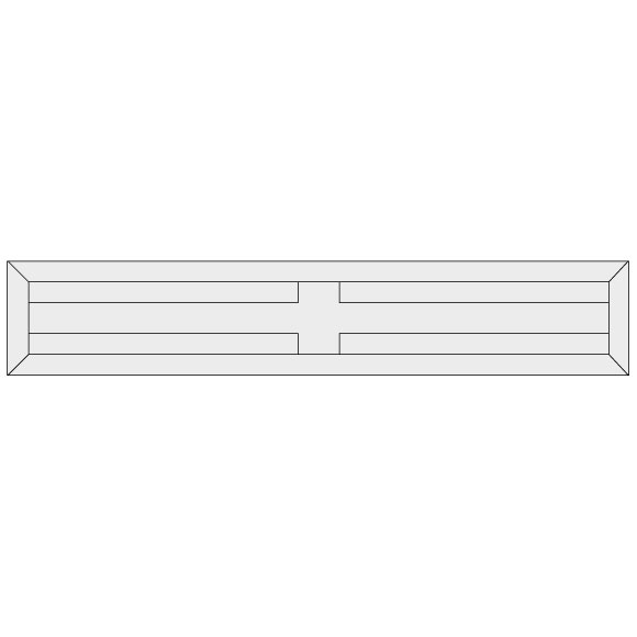 N010 Žiletka tvrdokovová Z4 - 25x5,5x1,1 UNI