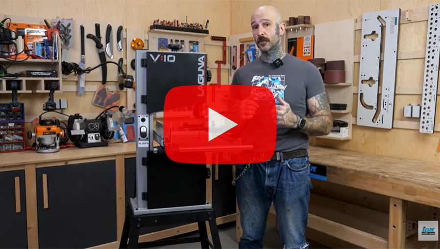 Introducing the LAGUNA V10 Benchtop Bandsaw